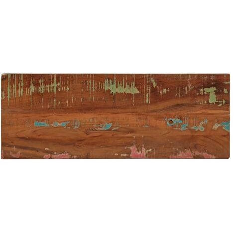 Dessus de table 90x40x3,8 cm rectangulaire bois massif récupéré vidaXL