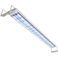 Vidaxl – Lampe à LED pour aquarium 100-110 cm – 153 ampoules – Lumière bleue et blanche – Technologie LED basse consommation – Aluminium IP67