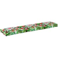 Coussin de palette Floral Jungle tropicale 180 x 40 x 8 cm vidaXL