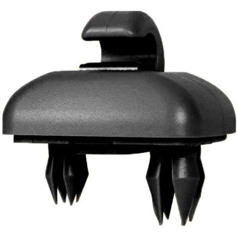 Clip para parasol Audi negro – Repuesto para 8U0857562A 8E0857562 – Gancho de soporte para A1 A3 A4 A5 Q3 Q5 TT (1/5)