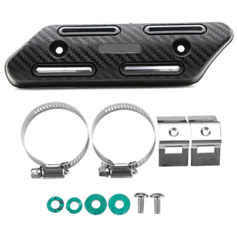 Protector térmico universal anti-quemaduras para escape de motocicleta CRF (1/5)