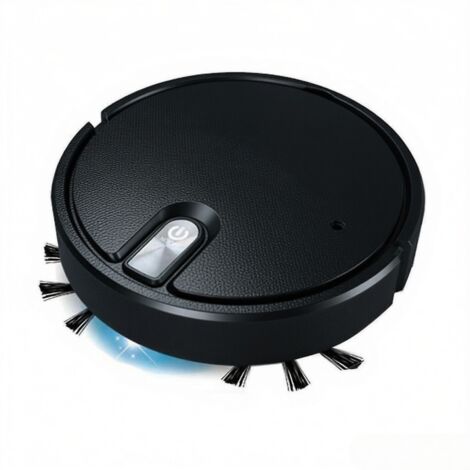 Robot aspirador Jallen Gabor con función de lavado y humidificación (negro)