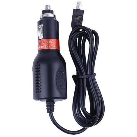 Cable de alimentación con adaptador de CA USB para cámara de salpicadero Speedy y grabadora de conducción GPS. (1/5)