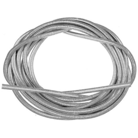 Rodillo protector de línea de freno de acero inoxidable de 4 m, diámetro exterior de 316 pulgadas, tubo de manguera de freno inoxidable con protección contra grava. (1/5)