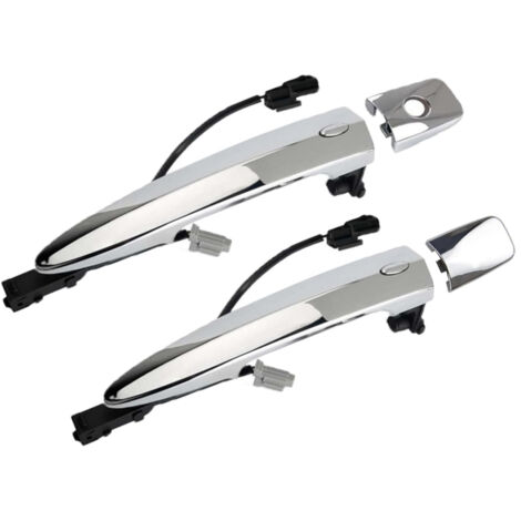 Manija exterior de puerta para Nissan Sentra 2013-2018, Nissan Murano Maxima 2009-2014, Nissan Leaf 2011-2017, delantera izquierda y derecha 806469N00A (1/5)