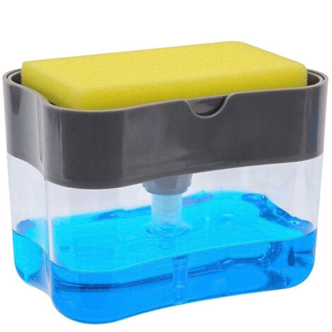 Dispensador automático de detergente con bomba para lavadoras, lavavajillas y jabón de cocina. (1/5)