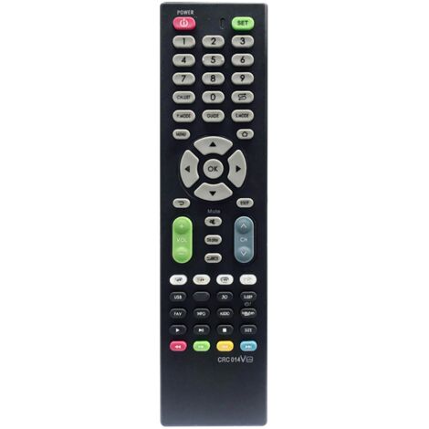 Mando a distancia universal para televisores LED/LCD, mando de repuesto multimarca con botones para la plataforma de red. (1/5)