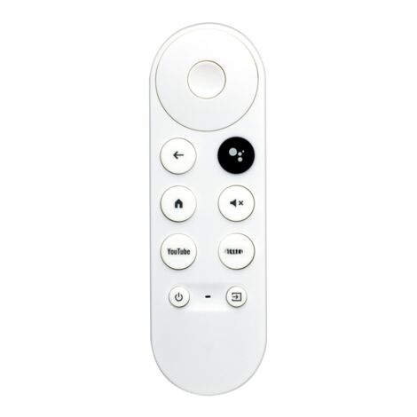 Irovami Mando a distancia por voz para Chromecast G9N9N – Blanco, compatible con Google TV, búsqueda por voz, fácil sincronización – Reemplazo directo (1/5)