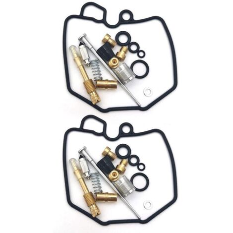 Kit de reparación de carburador para motocicleta (2 piezas), compatible con Honda CX500 (1980-1982). (1/5)