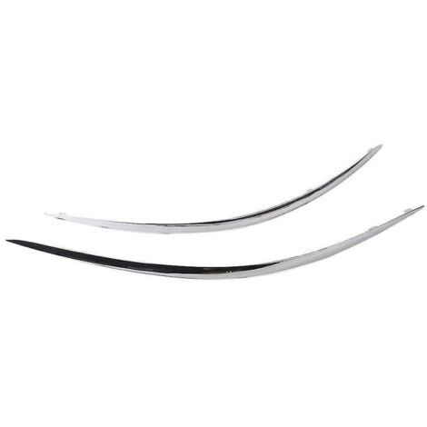 Juego de molduras embellecedoras para el parachoques delantero de Mercedes W211 E320 E350 E550 E63