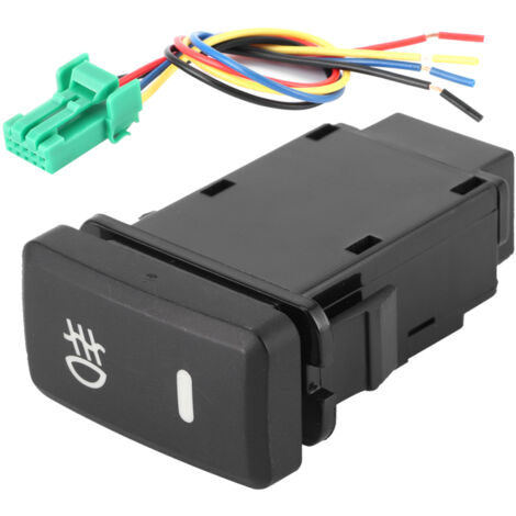 Interruptor de control de luces antiniebla con cable 60x39x21mm Compatible con Camry/YARIS/Highlander/PRIUS/LEVIN (1/5)