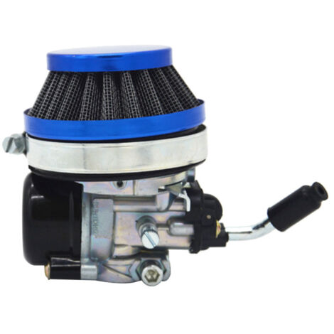 Carburador con filtro de aire y filtro de combustible de repuesto para motocicleta, quad y scooter con motor de 47 a 49 cm³. (1/5)