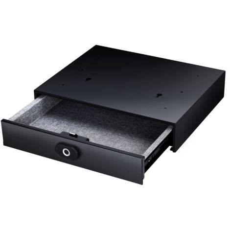 Caja fuerte tipo cajón Safe Home, caja fuerte oculta con identificación por huella dactilar, caja fuerte con apertura táctil inteligente