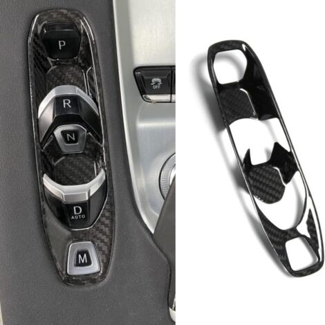 Panel de palanca de cambios de fibra de carbono auténtica Yipmotiv para Corvette C8 Z51 Z06 Stingray Coupé 2020-2024, marco PD Auto M (carbono negro completo) (1/5)
