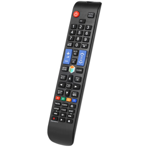 Mando a distancia inalámbrico universal de repuesto para televisores inteligentes LED Samsung HDTV (negro) (1/5)