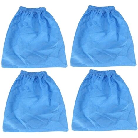 Bolsas de filtro textiles (paquete de 4) para aspiradoras Karcher, compatibles con MV1, WD1, WD2, WD3. (1/5)