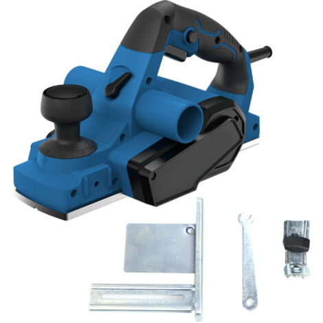 Cepilladora eléctrica de 710 W – 17000 rpm, ancho de corte de 82,5 mm, doble sistema de extracción de polvo, doble asa, 2 cuchillas reversibles, 220 V (1/5)