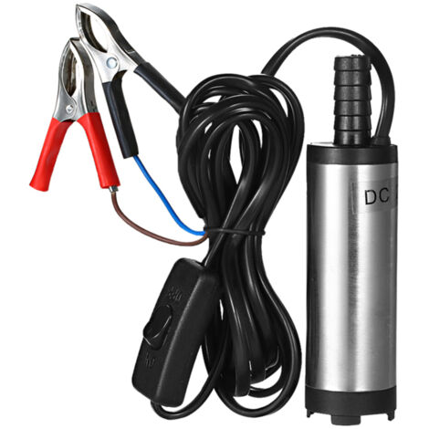 Bomba sumergible de 12V/24V CC para bombeo de diésel, aceite y agua (38 mm) - Bomba de transferencia y repostaje de diésel (1/5)