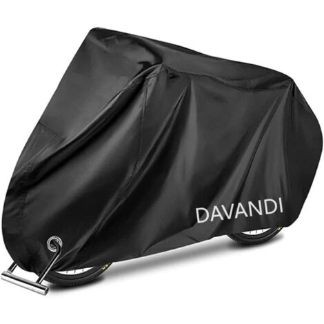Funda impermeable para bicicleta de 210D – Antirrobo con ojales – Para bicicletas de montaña, de carretera y eléctricas de 29 pulgadas. (1/5)
