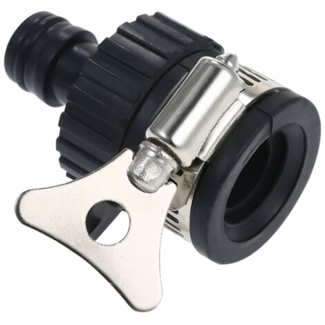 Adaptador universal para grifo, conexión rápida, multifuncional, duradero, para manguera de jardín. (1/5)