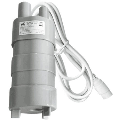 Bomba de agua sumergible compacta de alta presión de 24 V y 600 L/h, micromotor trifásico, altura de elevación de 5 metros (10 L/min). (1/5)