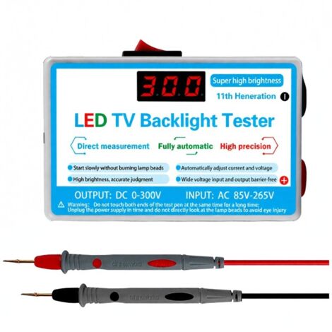 Probador de retroiluminación de televisores LED, herramienta de prueba multifuncional para tiras y perlas LED, instrumentos de medición para iluminación LED. (1/5)
