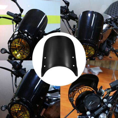 Parabrisas universal para motocicleta de 5 a 7 pulgadas, compatible con CG125 y GN125. (1/5)