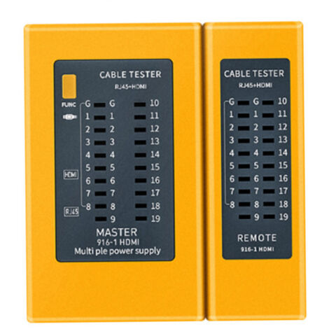 Probador de cables de red, detector de líneas de cable, elementos de prueba industriales multifuncionales, detector de cables