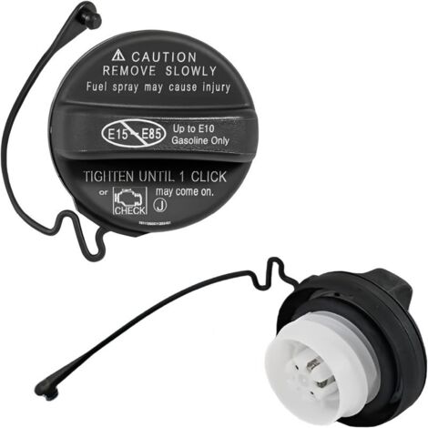 Compatible con modelos Toyota y Lexus de 2004 a 2016. Tapones del depósito de combustible (sustituyen a las piezas con números 77300-06040 y 7730006040). (1/5)
