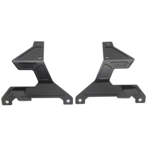Soportes de montaje dobles para el pilar A, soportes de montaje para luces LED del parabrisas, soportes de repuesto para barra de luces todoterreno para Jeep Wrangler JL 2018-2023 (1 par) (1/5)