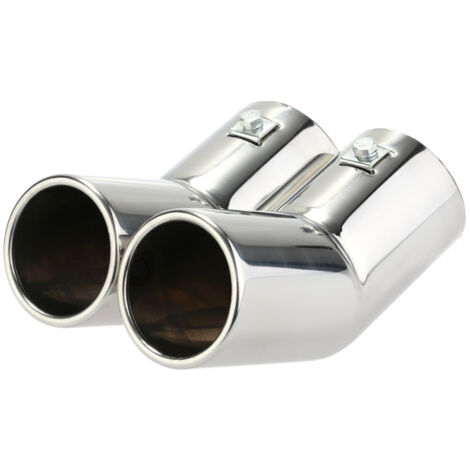 Puntas escape dobles acero inoxidable para VW Golf 4 Bora Jetta – Accesorio extérieur, look sportif (1/5)