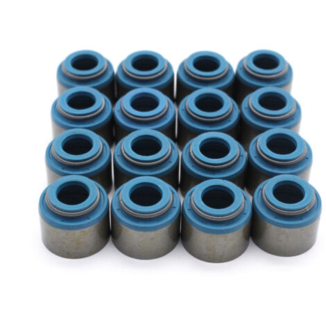 16 sellos de válvula Viton LS1 LS6 de 313 x 500 pulgadas, repuesto para motores GM Chevy Small Block. (1/5)