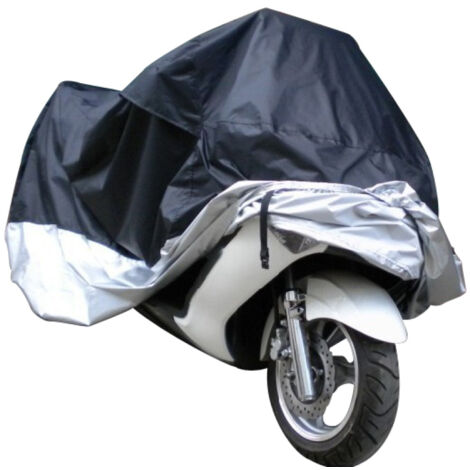 Funda impermeable para motocicletas y scooters con protección UV: resistente a la lluvia, duradera y de larga duración.