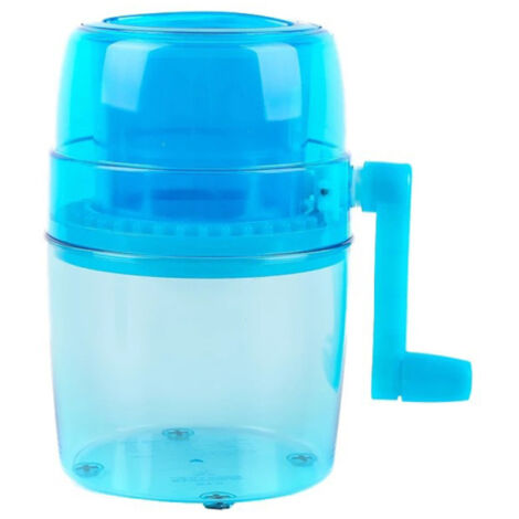 Máquina para hacer hielo raspado, trituradora de hielo manual, máquina para hacer conos de nieve con cuchillas de acero inoxidable para una trituración rápida, divertida y fácil.
