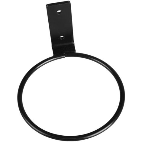 Anillo soporte para macetas de pared de 15 cm (6 pulgadas), ganchos metálicos para plantas, gancho para macetas de pared.