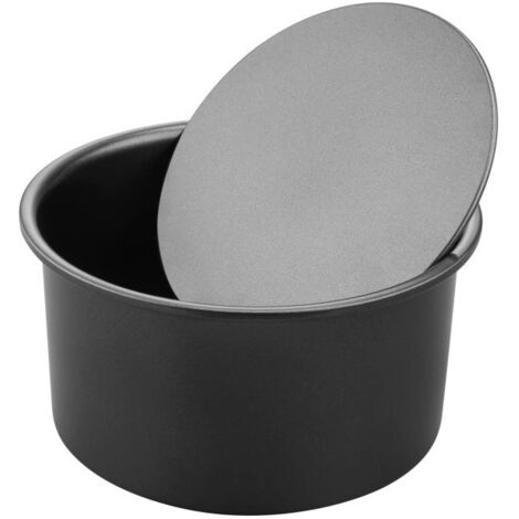 Molde redondo para pastel, antiadherente de 15 cm con base desmontable, ideal para hornear bizcochos Chiffon. (1/5)