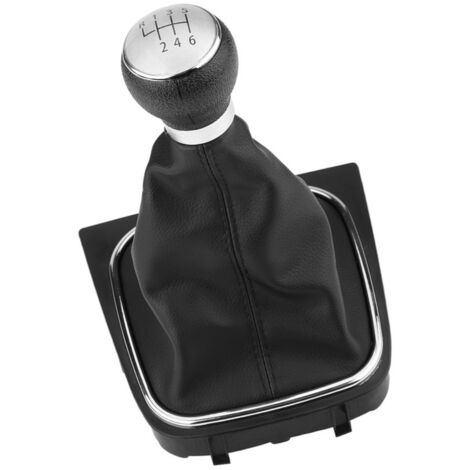 Funda para palanca de cambios de 6 velocidades para Golf 6 MK5 MK6 Jetta 2005-2014 (1/5)