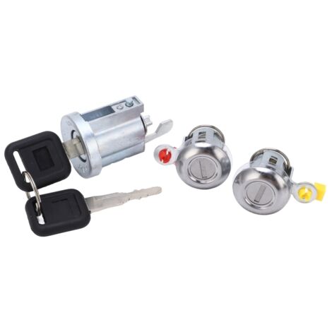 Cilindro del interruptor de encendido con llaves 8 97035293 0 Repuesto inoxidable para Isuzu NPR NQR NKR ELF 1994-2007