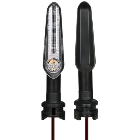 Intermitentes LED para motocicleta, accesorios, indicadores direccionales, luces intermitentes, 1 par de repuesto para YAMAHA MT07 700 XJ6 FZ6 MT09 900 MT10 (1/5)
