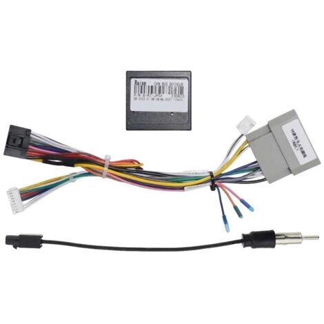 Adaptador de arnés de cableado automotriz, caja Canbus, cable de alimentación para radio de automóvil Android compatible con Compass, Grand Cherokee y Dodge Grand Caravan. (1/5)
