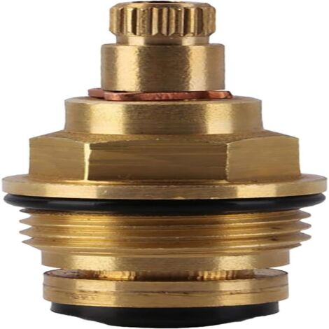 Cartucho para grifo de 23 mm, núcleo de válvula universal de latón, agua fría y caliente, repuesto para cocina y baño, 1 pieza.