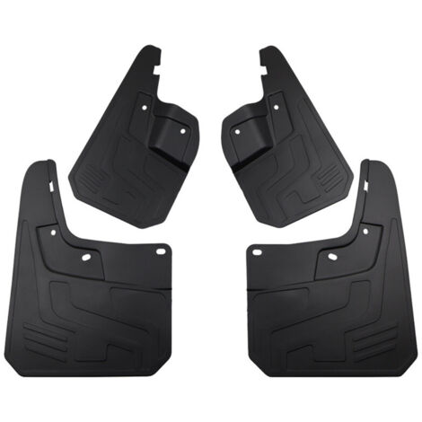 Guardabarros para GMC Canyon y Chevrolet Colorado (2023-2025), juego de 4 piezas (delanteros y traseros), ajuste personalizado, accesorios automotrices negros de alta resistencia. (1/5)