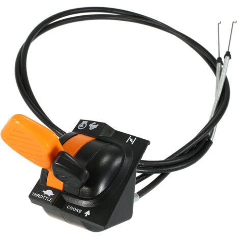 Conjunto de control de cable de acelerador y estrangulador AM140333 Serie X300 500 040001+ 020001+ Compatible con John Deere (1/5)