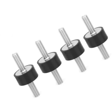 Soportes de goma antivibración macho M6, amortiguadores de vibraciones para coches y barcos (VV2020 M618) (1/5)