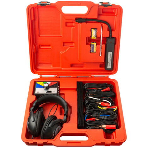 Kit de diagnóstico electrónico para chasis y transmisión de automóviles (estetoscopio de 6 canales) con auriculares. Detector de ruido anormal (800 mV/g, 24 kHz).