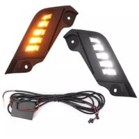 Conjunto de faros delanteros LED con intermitentes secuenciales y luces de circulación diurna, compatible con Tacoma 2011-2015.