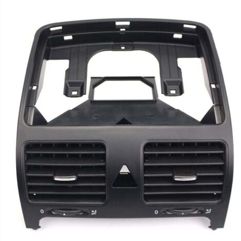 Grille Aération Climatisation Tableau de Bord Compatible Volkswagen Golf 5 R32 2004 2009 (1/4)