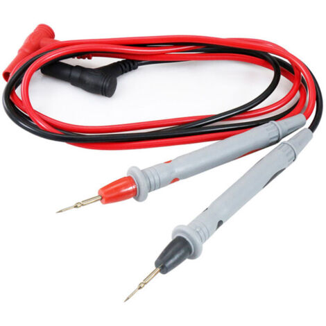2 pièces BST-058 multimètre numérique pointe spéciale stylo de Test universel 20A argenté ultra-fin mètre 1000 V sonde de test multimètre (1/5)