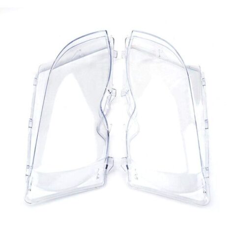 Lot de 2 verres transparents pour phares de voiture Principale Transparent pour 3 séries E46 01-05 Facelift 63126924043 63126924044 A (1/4)