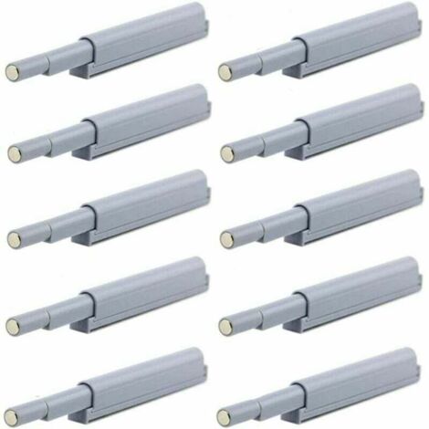 Appuyez pour ouvrir magnétique loquets Fermetures magnétiques push-open ouvre et ferme la porte avec une simple pression 8.21.241cm (10 pièces) (1/5)